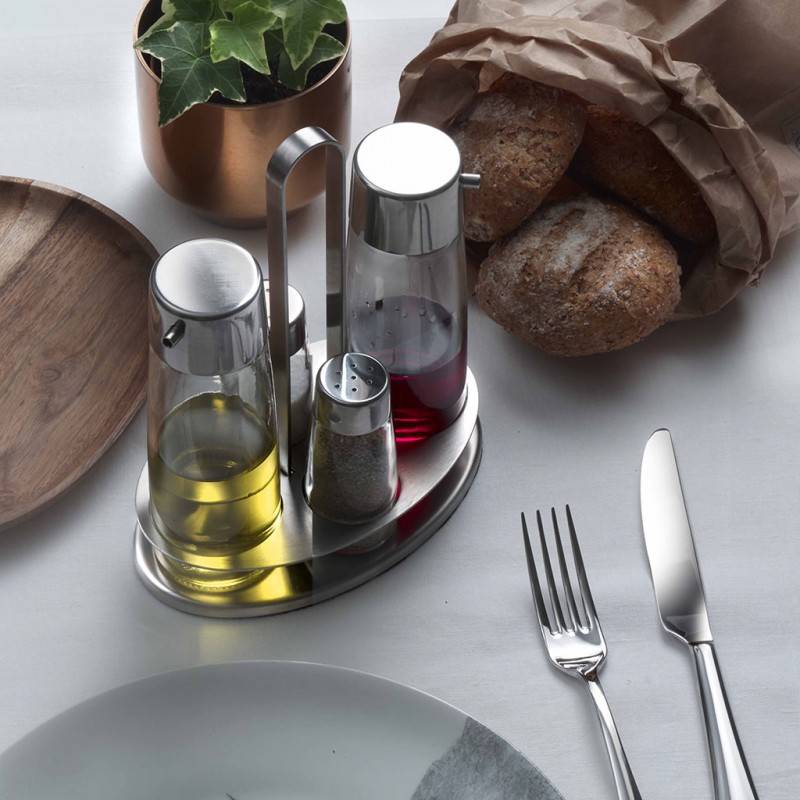 Pintinox TASTE » Set Oliera 4 posti Spedizione Gratuita