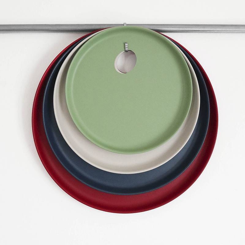 Pintinox Vassoio O » vassoio servire colore rosso 36 cm Prezzo Ridotto
