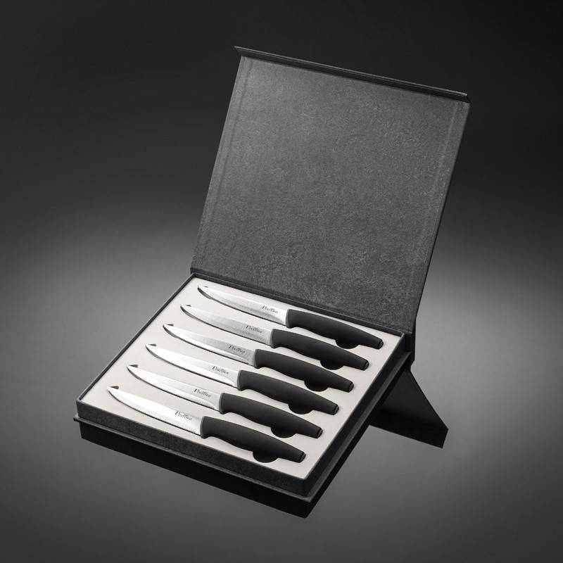 Pintinox Virtuoso Set coltelli » 6 pezzi Coltelli da bistecca Presa