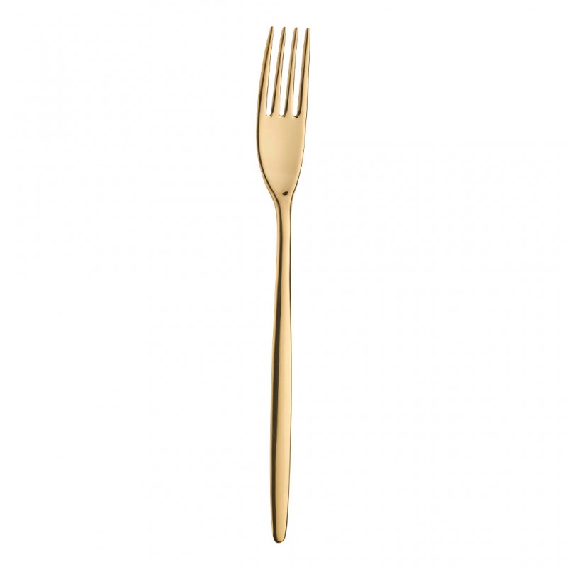 Pintinox Olivia Treasure Gold » Posate da tavola in acciaio con finitura Treasure Gold Shopping online