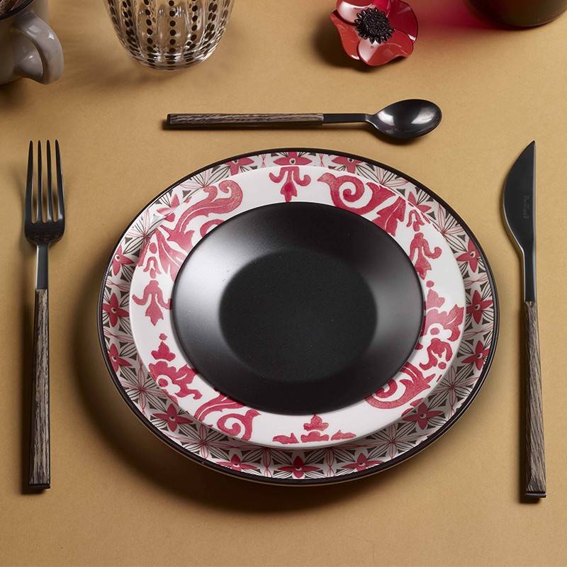 Pintinox Sushi Anniversary Black&Wenge » set 24 posate da tavola in acciaio Offerta migliore