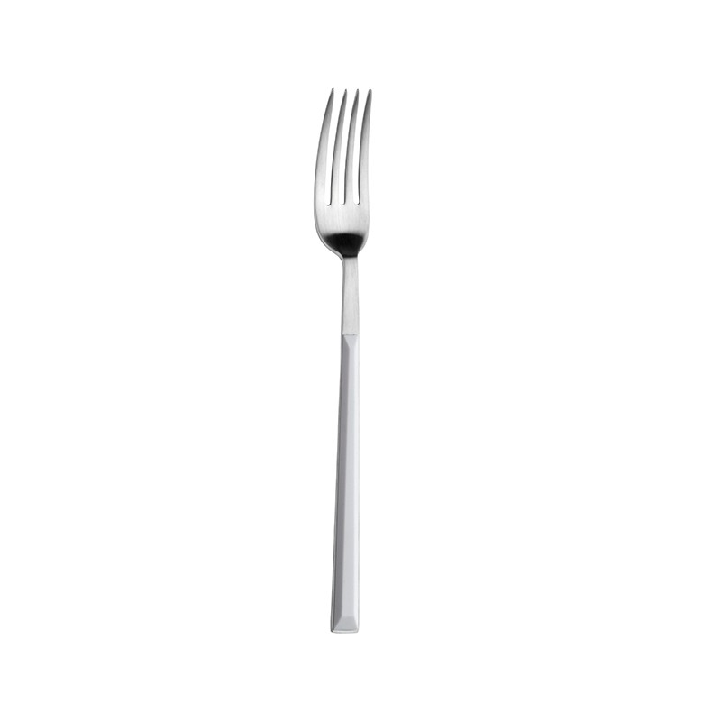 Pintinox Sushi Pro » Set 24 posate da tavola in acciaio satinato con manico bianco Liquidazione
