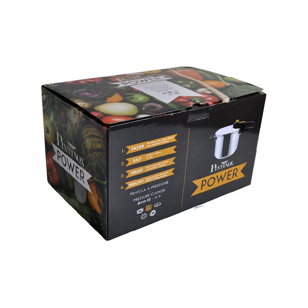 Pintinox Power » Pentola a pressione 6 litri Fino al 65% di sconto