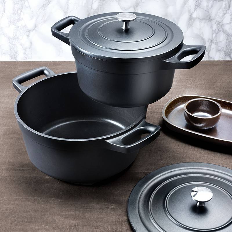 Pintinox PRO TRADTION » Tradition Casseruola alta in alluminio con coperchio in alluminio Only for today