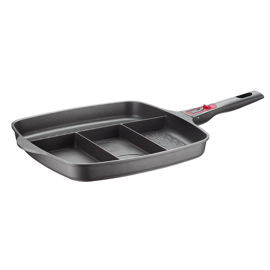 Pintinox PRO » Multipan con manico staccabile 32x32 cm in alluminio con rivestimento interno antiaderente Enormi sconti