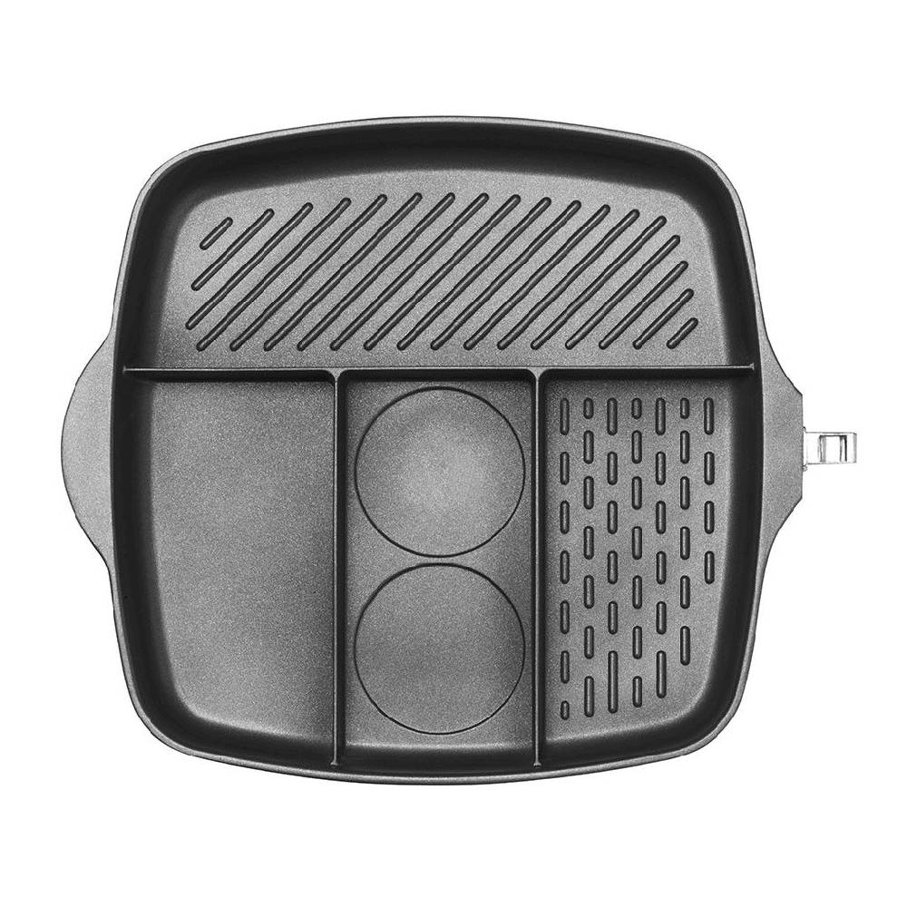 Pintinox PRO » Multipan con manico staccabile 32x32 cm in alluminio con rivestimento interno antiaderente Enormi sconti