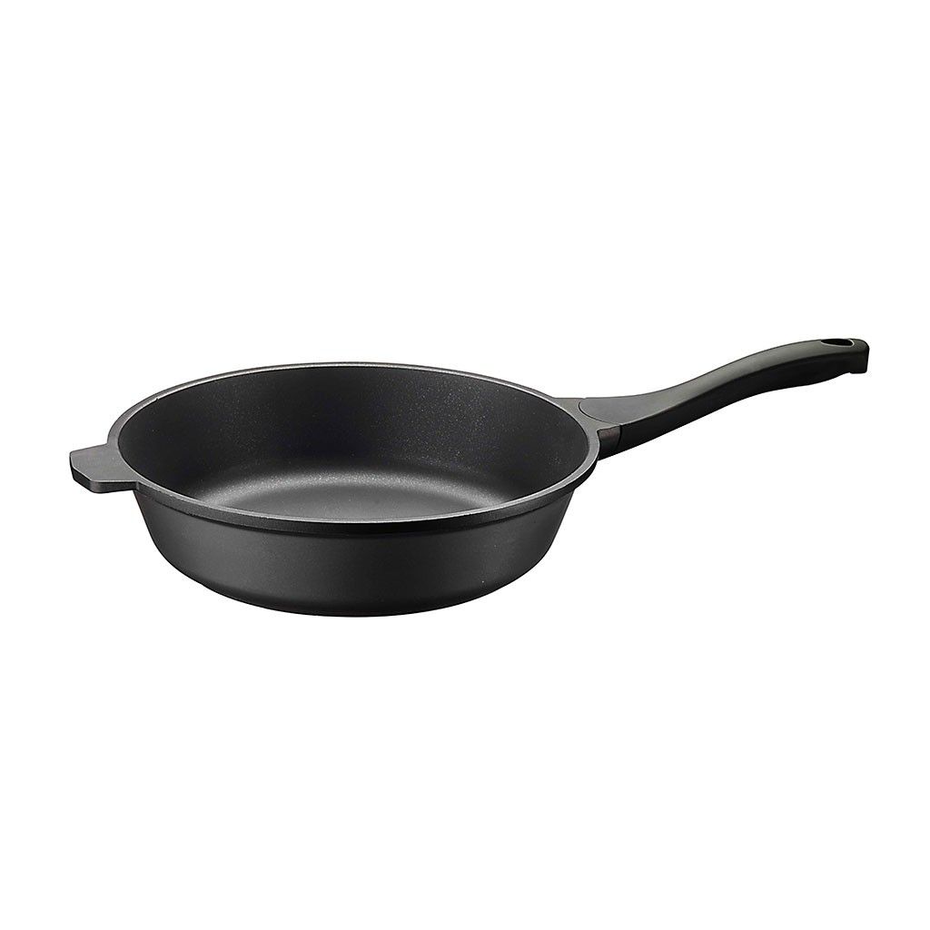 Pintinox PRO » Padella fonda Ø 28 cm in alluminio con rivestimento interno antiaderente Trasporto libero internazionale