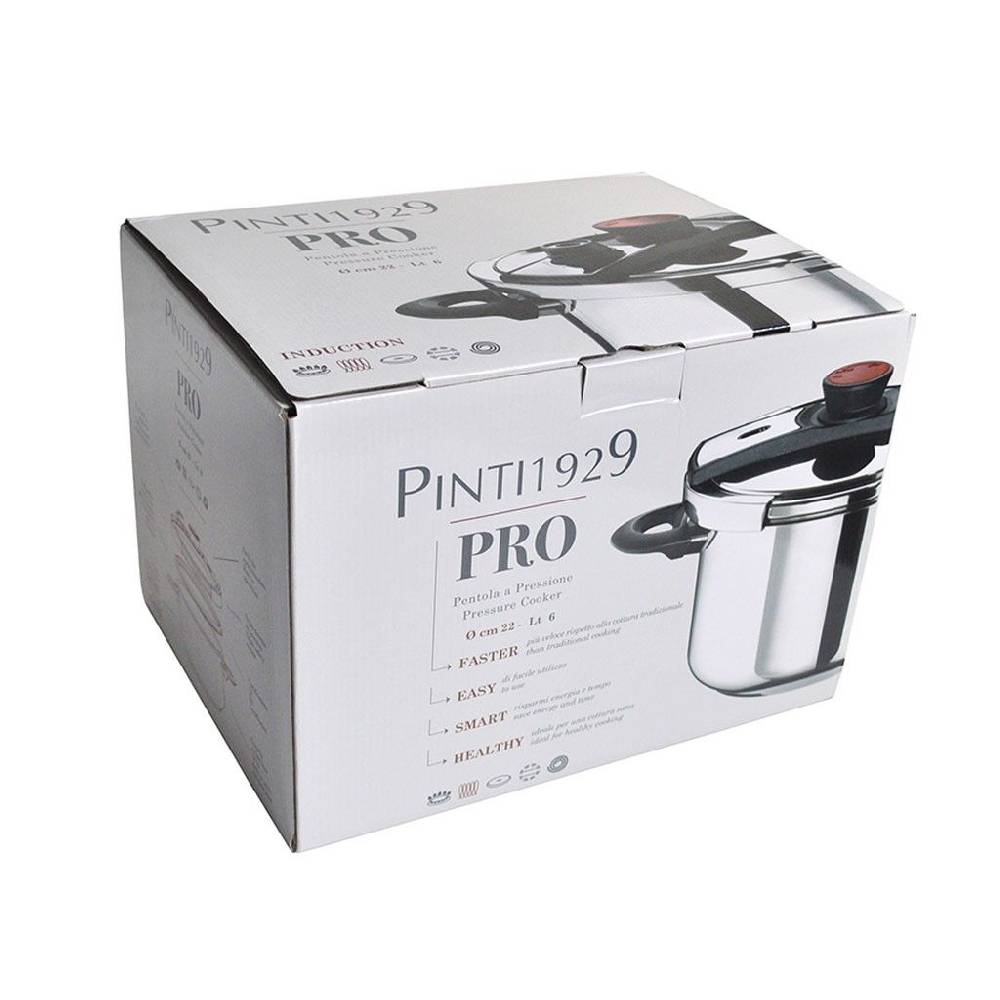 Pintinox PRO » Pentola a pressione 6 litri Limitato a 3 giorni