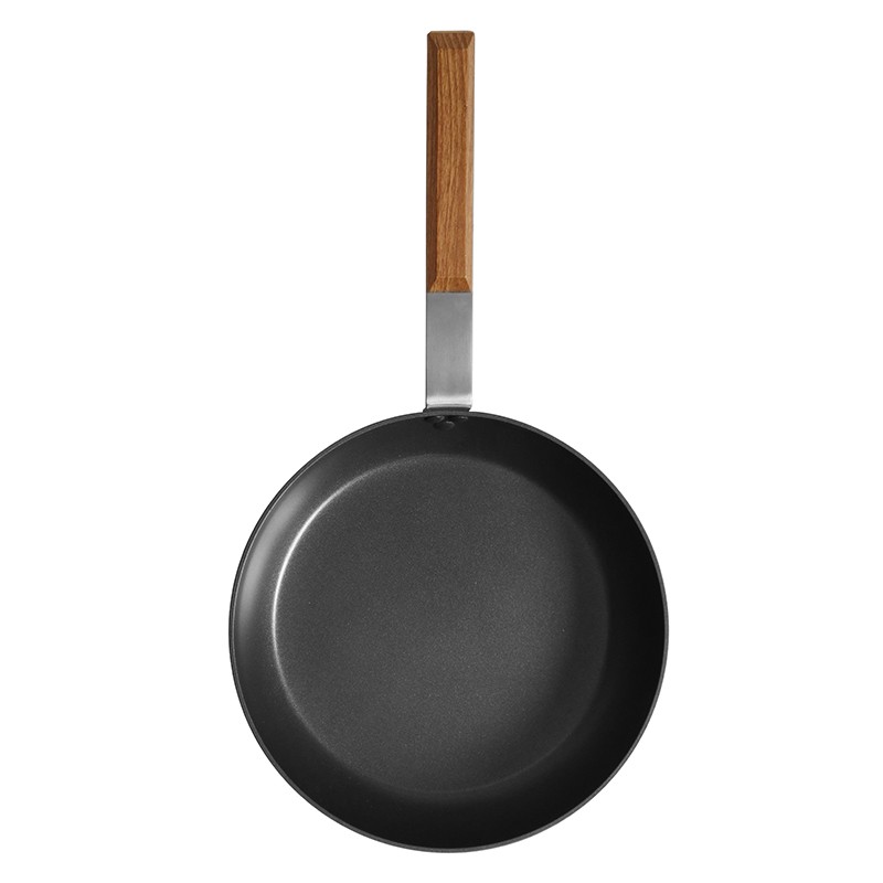 Pintinox Sushi » Padelle in alluminio forgiato con manico effetto teak Promozione