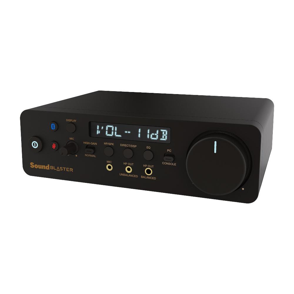 Creative Sound Blaster X5 Scheda audio esterna Hi-res con doppio DAC USB e bi-amplificatore per cuffie Xamp completamente bilanciato per appassionati del suono 50% di sconto con spedizione gratuita