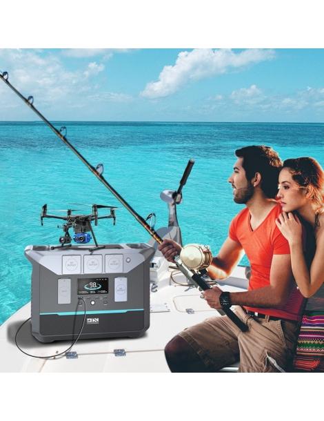 DaranEner NEO1500Pro Generatore Solare Portatile Da 1382Wh uscita CA da 1800W 14 porte Limitato a 3 giorni