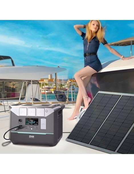DaranEner NEO1500Pro Generatore Solare Portatile Da 1382Wh uscita CA da 1800W 14 porte Limitato a 3 giorni