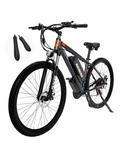 GUNAI GN29 Bicicletta elettrica MTB con pneumatici 29*2.1 pollici motore 48V 750W batteria 15Ah autonomia massima 90km Offerte speciali
