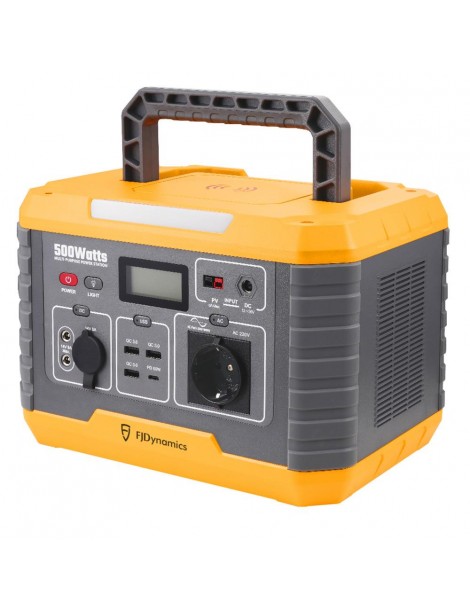 Fjdynamics Powersec MP500 520Wh/500W Centrale Elettrica Portatile Ricarica Wireless 10W 8 Porte Di Uscita Versione UE Offerte