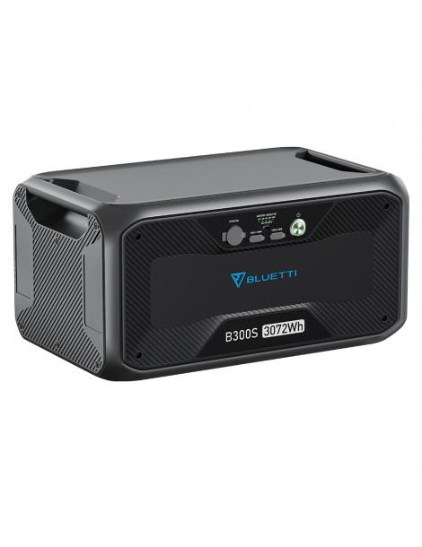 BLUETTI B300S 3072Wh Modulo batteria di espansione celle LiFePO4 regolatore di carica MPPT ingresso 1000W 3 uscite Spedizione Gratuita