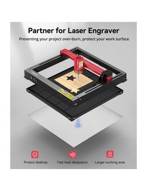 ATOMSTACK F4 420x410mm Letto laser Tavolo di lavoro a nido d'ape Shopping Online