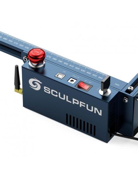 SCULPFUN S30 Ultra 33W Taglierina per incisioni laser Air Assist automatico 0.08x0.10mm Focus laser 600*600mm - EU Plug Novità