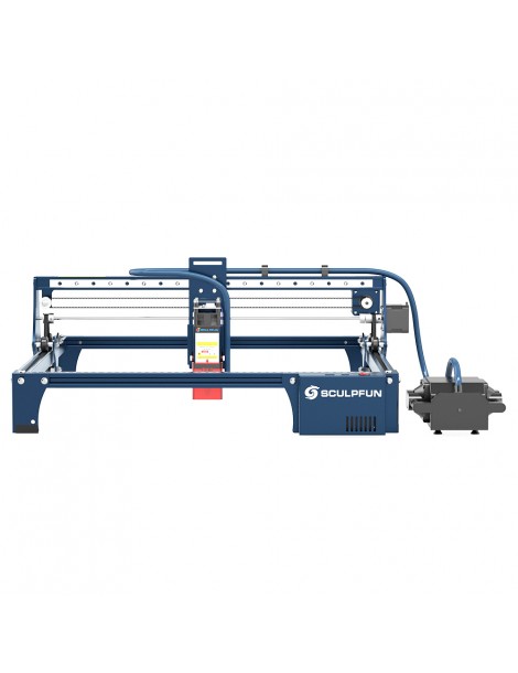 SCULPFUN S30 5W Taglierina con incisione laser assistenza automatica ad aria lente sostituibile scheda madre a 32 bit Offerta