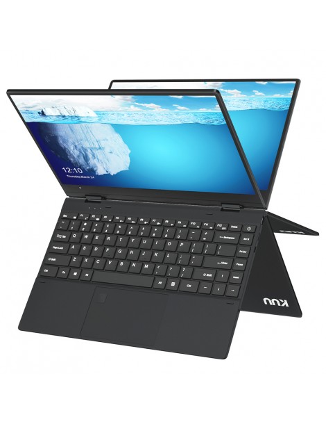 KUU FLEXONES Laptop Windows 11 Intel i3 1115G4 14 1'' IPS Touch Screen 8GB DDR4 512GB PCIE SSD Notebook Nuova
