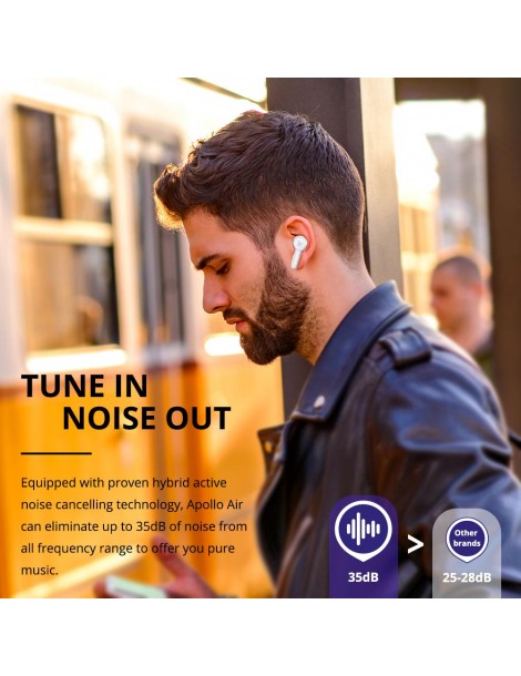 Tronsmart Apollo Air TWS Auricolari Bluetooth - Bianco Italia
