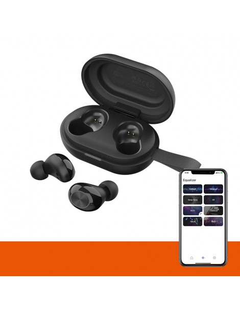 Tronsmart Spunky Beat Auricolari Bluetooth Wireless (APP Edition) - Nero Qualità