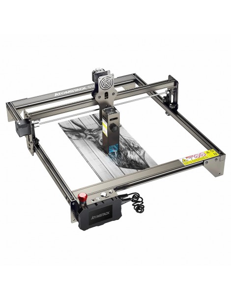Taglierina per Incisione Laser ATOMSTACK S10 Pro 10W Potenza Macchina 50W Messa a Fuoco Fissa Spot Compresso 0 08x0 06mm Soddisfazione Garantita