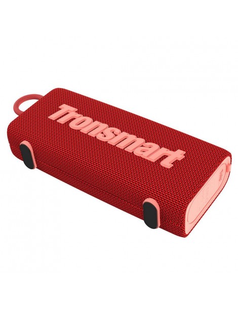 Tronsmart Trip 10W Altoparlante Bluetooth 5.3 portatile con elegante impugnatura in tessuto Batteria 2000mAh - Rosso Fino Al -60%