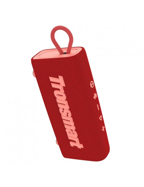 Tronsmart Trip 10W Altoparlante Bluetooth 5.3 portatile con elegante impugnatura in tessuto Batteria 2000mAh - Rosso Fino Al -60%