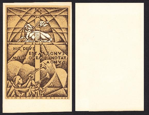 Abebooks HIC DEUS EST MAGNUS MITIS QUEM DENOTAT AGNUS Nino Finamore Negozi Online