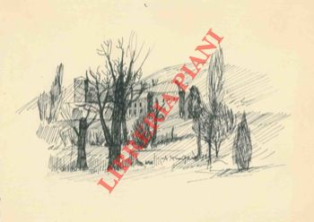 Abebooks Disegni a matita e china : case e alberi Cyber Monday