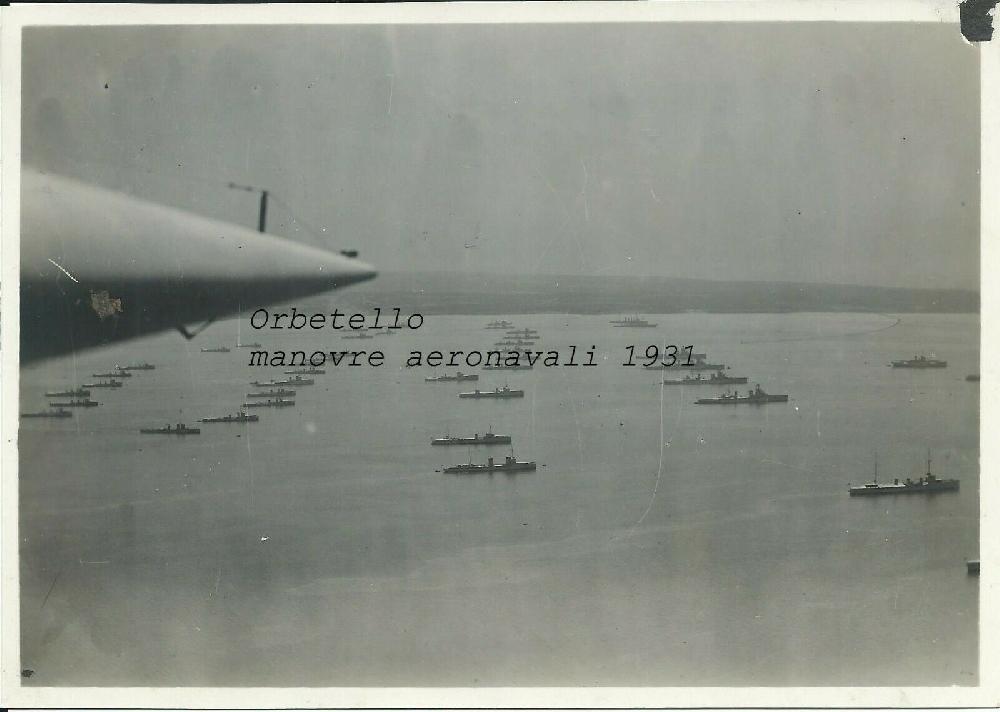 Abebooks Fotografia originale Orbetello manovre aeronavali 1931