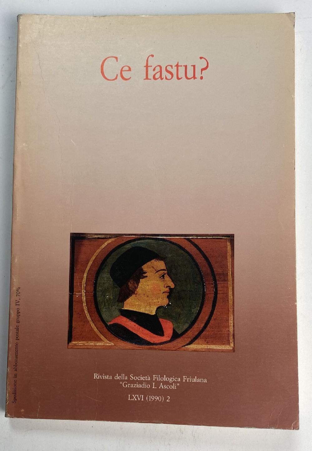 Abebooks Ce fastu? 1990 Vol. 2 50% di sconto per tempo limitato