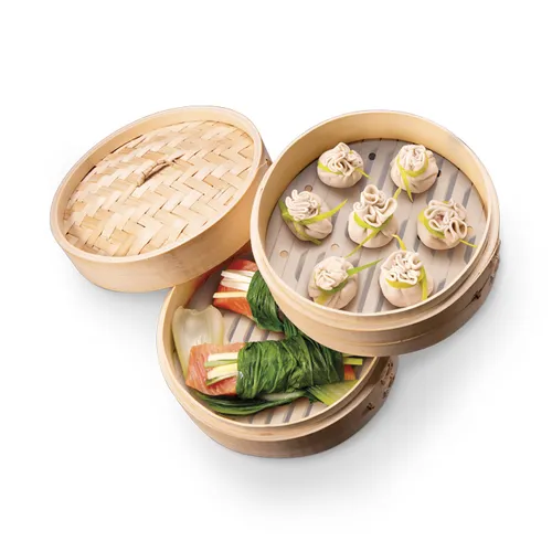 Tescoma CUOCIVAPORE IN BAMBOO 2 CESTELLI Economico