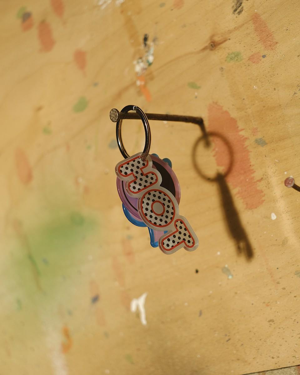 Wood'd Ok Hot Keychain Spedizione gratuita