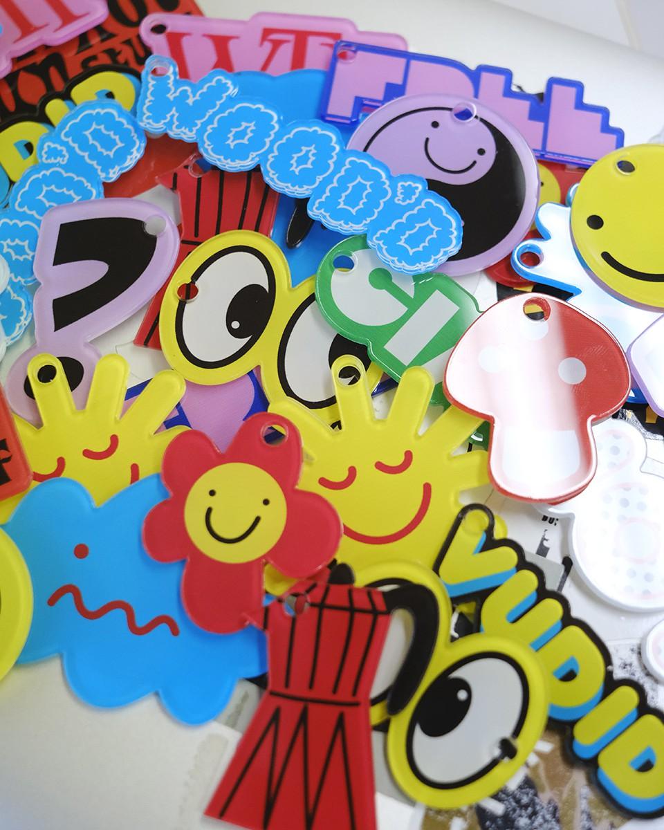 Wood'd Vudid Who Keychain Sconto di tempo limitato