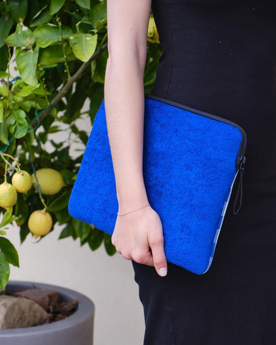 Wood'd Patch Blue Macbook Case Black Friday